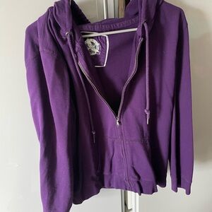 Eddie Bauer Purple Women's Zip-Up Hoodie